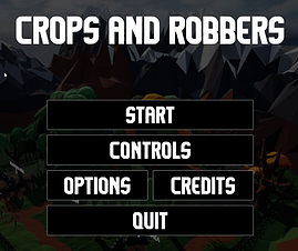 Crops and Robbers Game